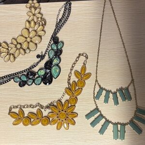 Statement Necklace Bundle - Women Jewelry